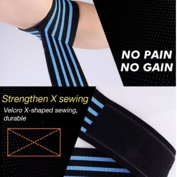 Elbow Wraps- Blue