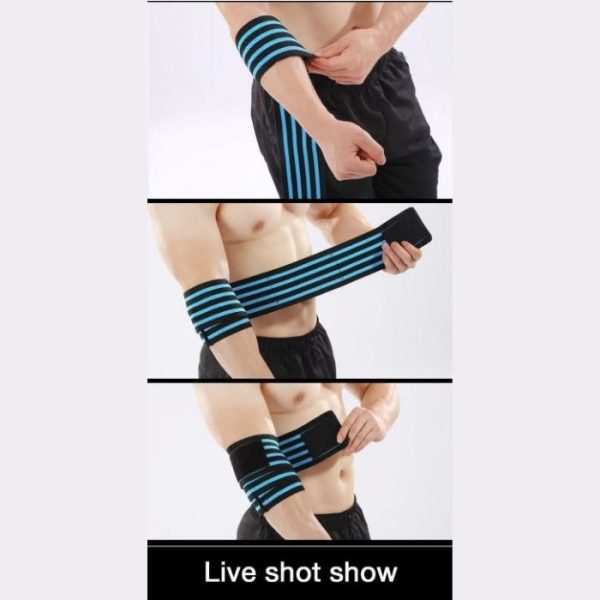 Elbow Wraps- Blue