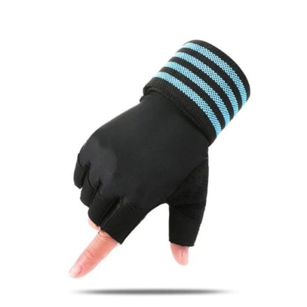 Weight Lifting GYM Gloves- Blue