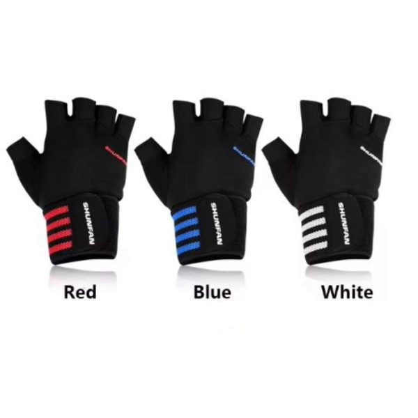 Weight Lifting GYM Gloves- Blue