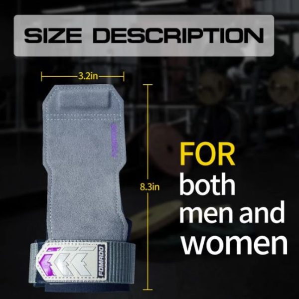 Weight Lifting Wrist Grip- Grey