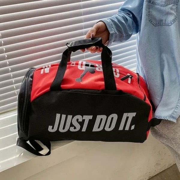 GYM Duffel Bag Large Capacity- Jordan- Red