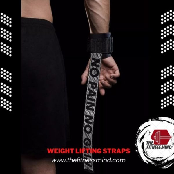 Weight Lifting Straps- Ash Black