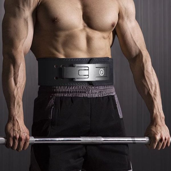 Lever Leather Power Lifting 13mm BELT- Black